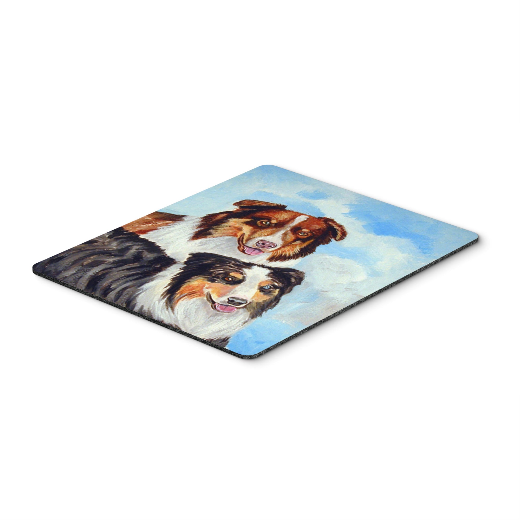 'Caroline'S Treasures Mouse/Hot Pad/Trivet, Australian Shepherd Double Trouble (7009Mp)''